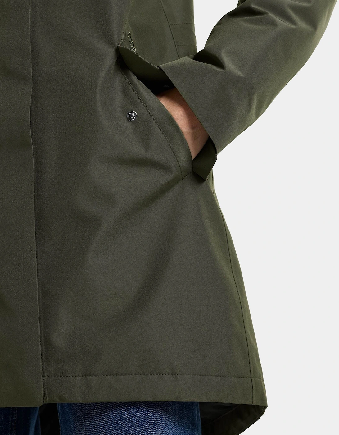 Didriksons Womens Alana Parka 2 - Deep Green 300