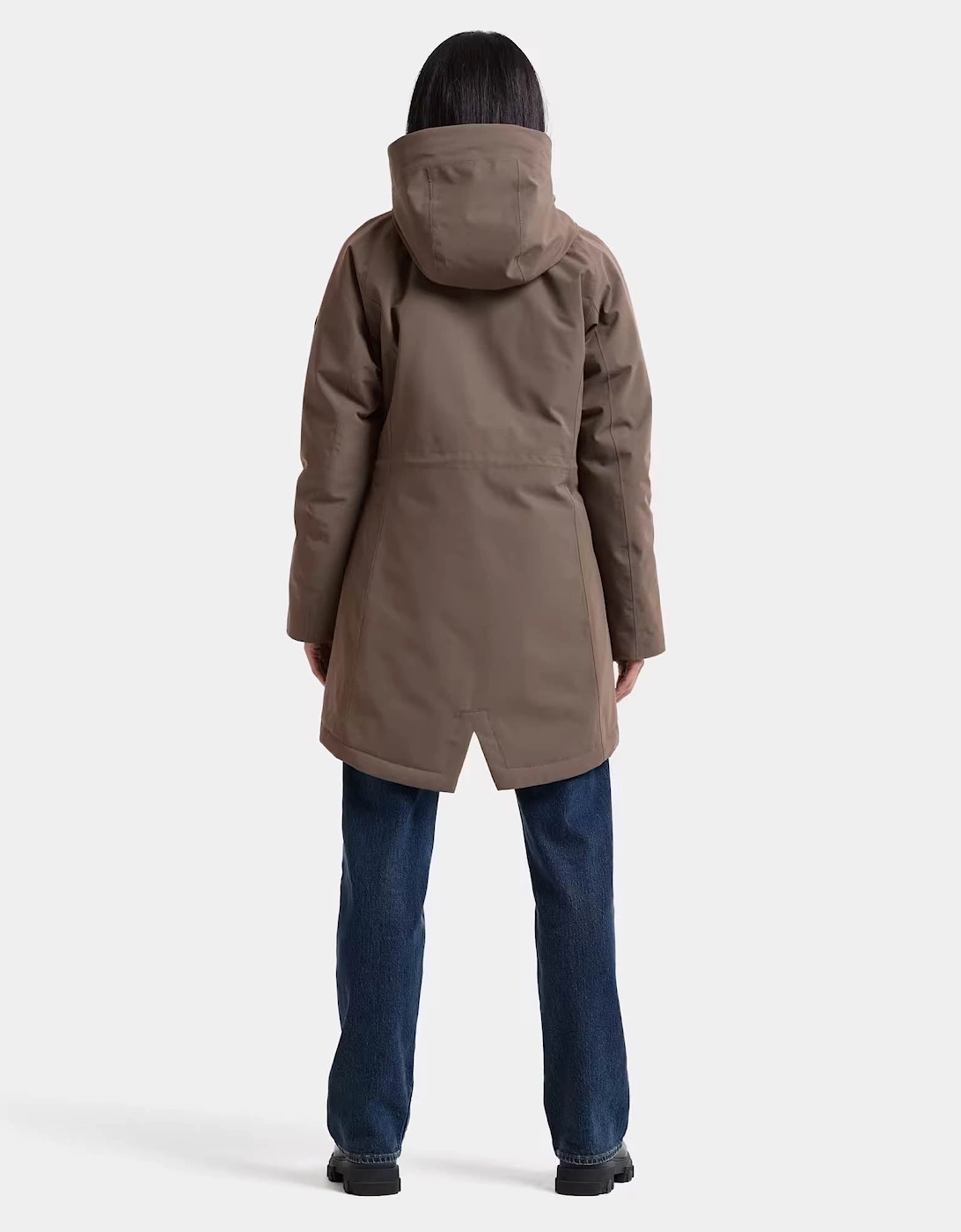 Didriksons Womens Alana Parka 2 - Mocha Brown F07