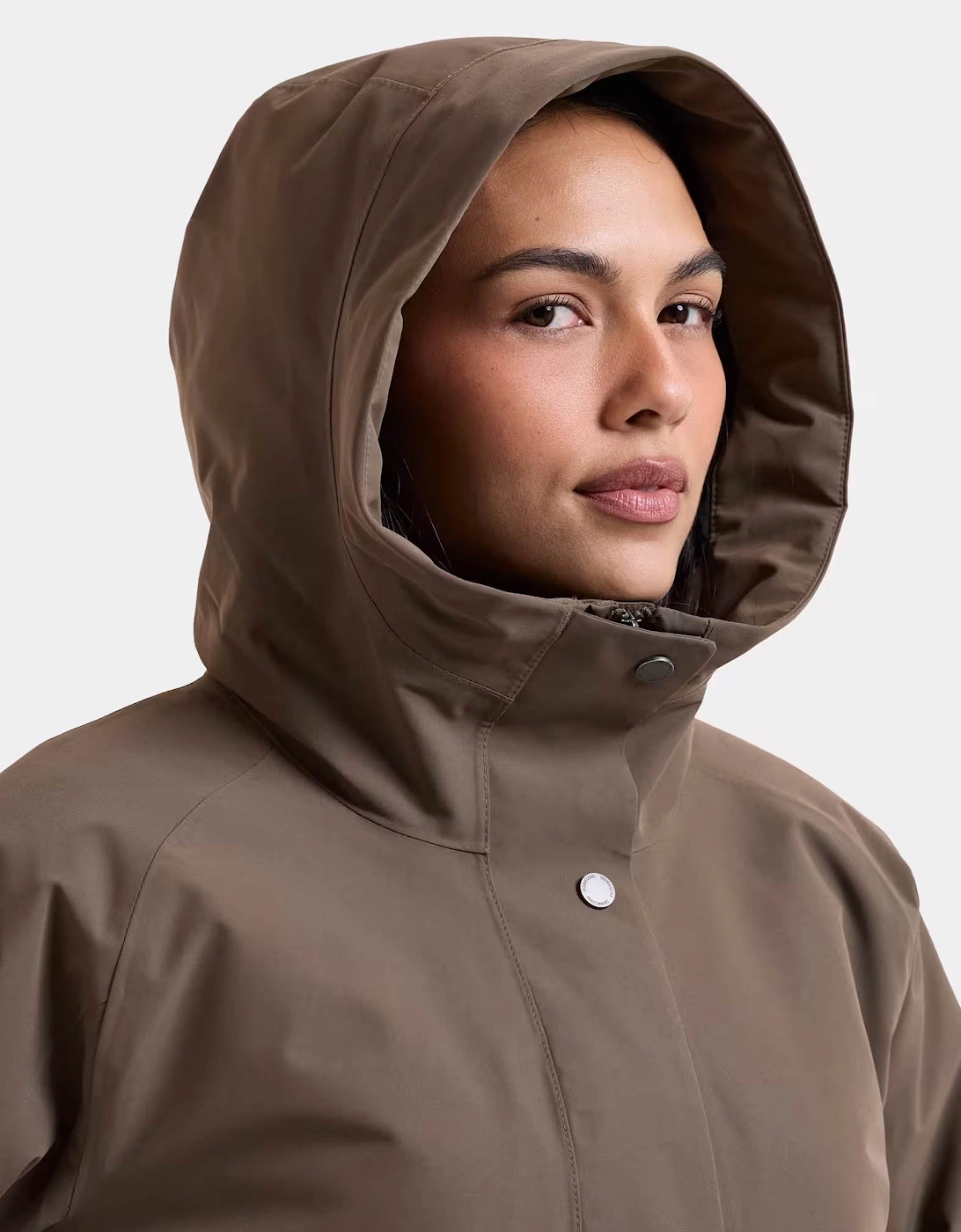 Didriksons Womens Alana Parka 2 - Mocha Brown F07