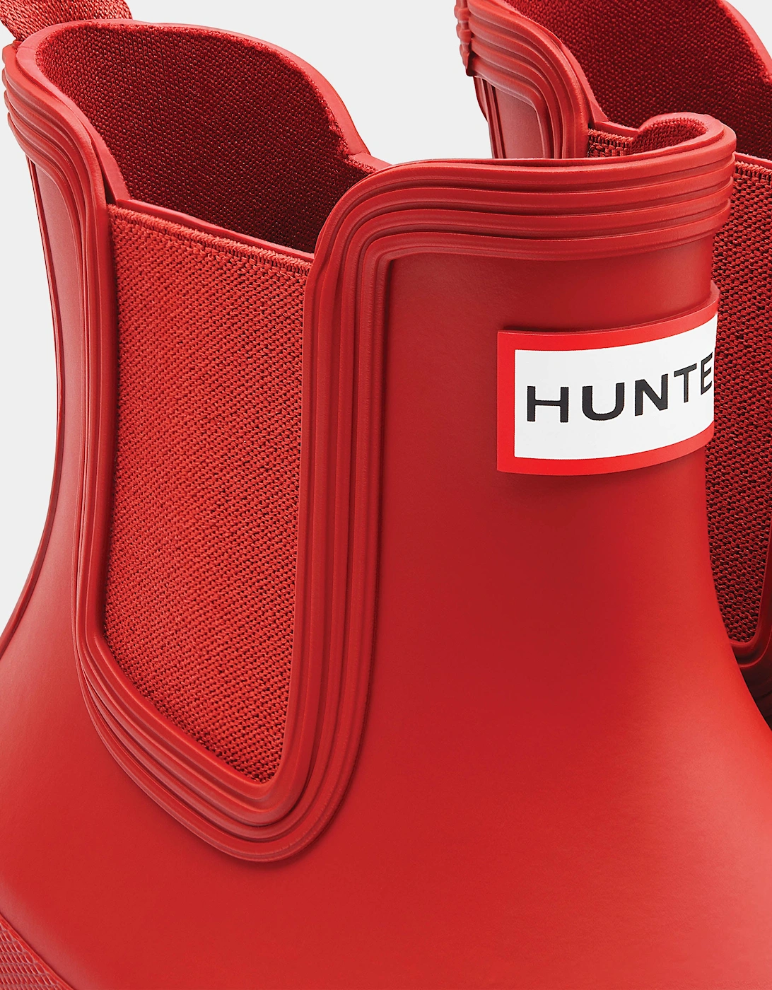 Hunter Original Chelsea Womens Boots - Military Red