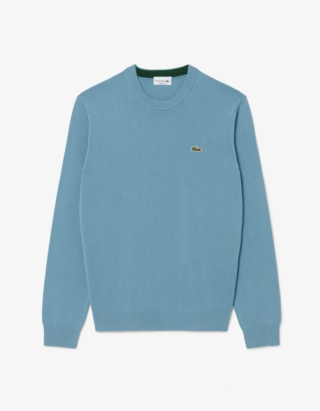 Lacoste Mens Organic Cotton Crew Neck Sweater - Aral 57I
