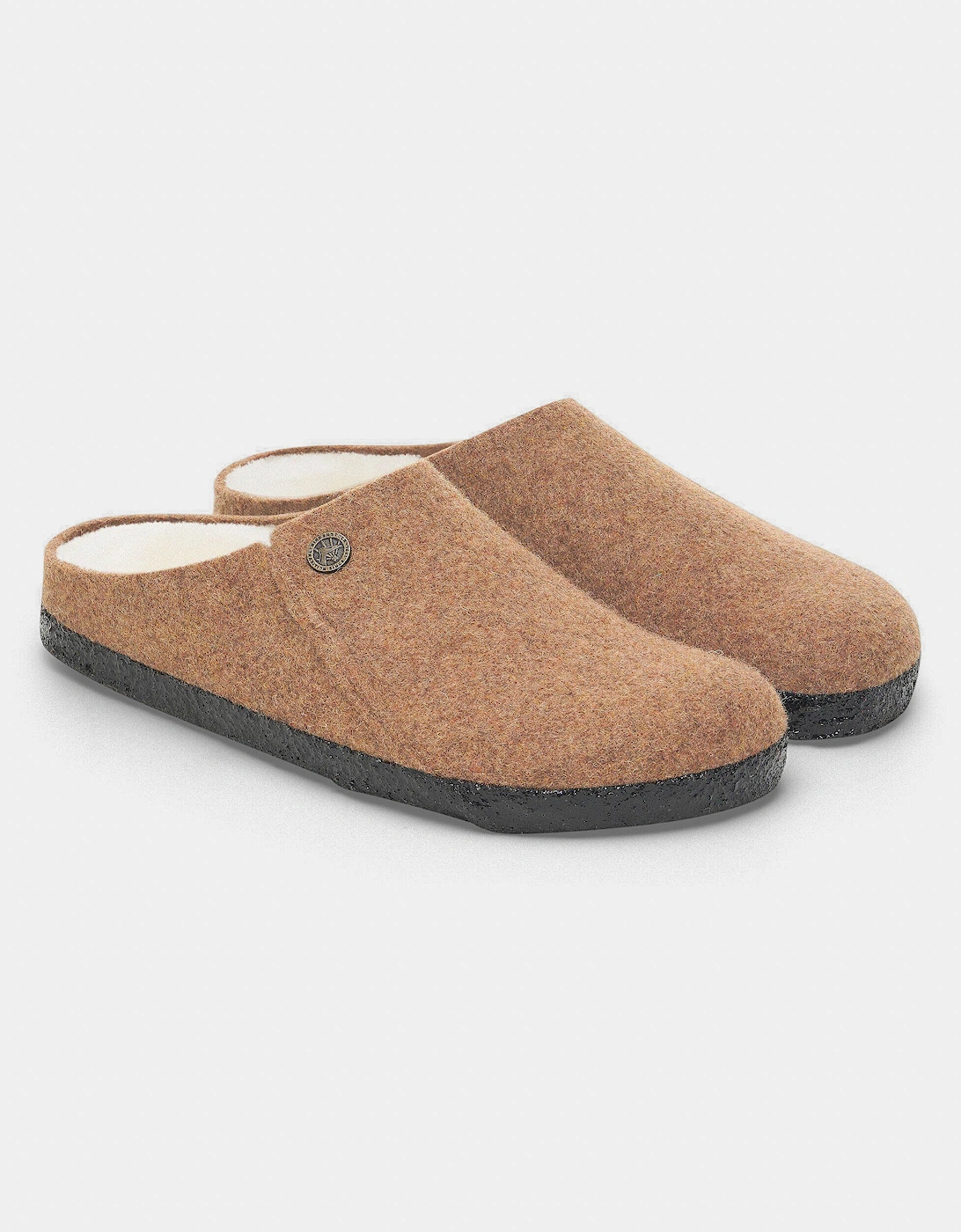 Birkenstock Zermatt Shearling FE Womens Clogs - Toffee Melange