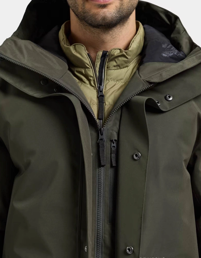 Didriksons Unisex Liam Jacket 2 - Deep Green 300