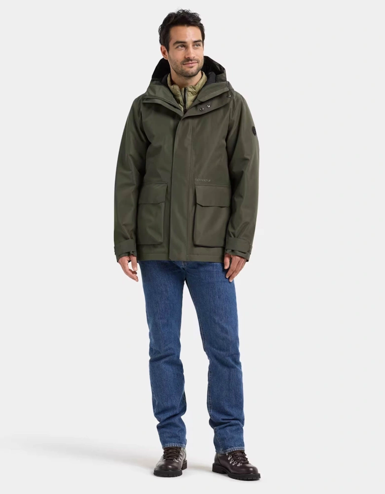 Didriksons Unisex Liam Jacket 2 - Deep Green 300
