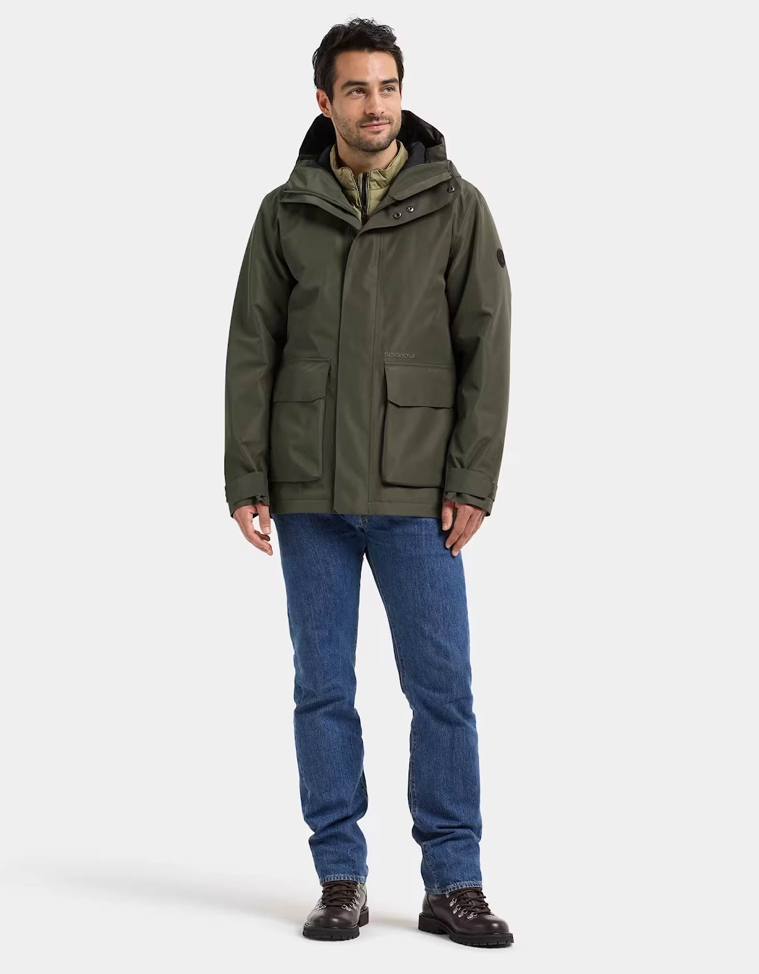 Didriksons Unisex Liam Jacket 2 - Deep Green 300
