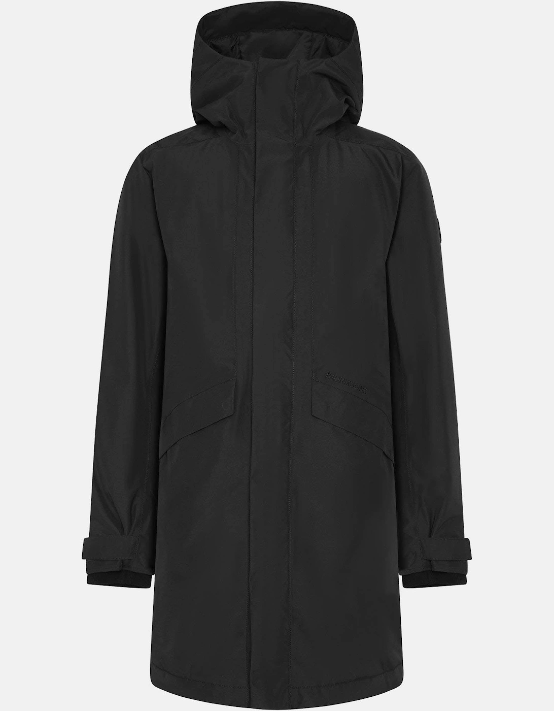 Women's Didriksons Unisex Kenny Parka 9 - Black 060 - Size: 18/16