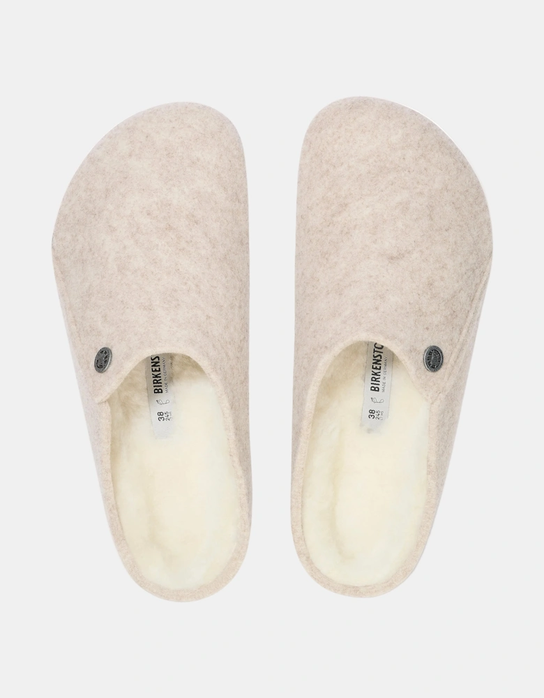 Birkenstock Zermatt Shearling FE Womens Clogs - Eggnog