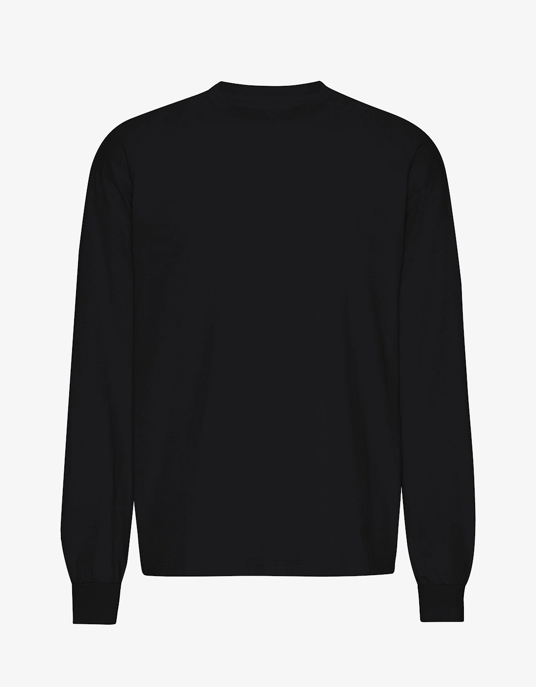 Colorful Standard Oversized Organic Long Sleeve T-Shirt - Deep Black