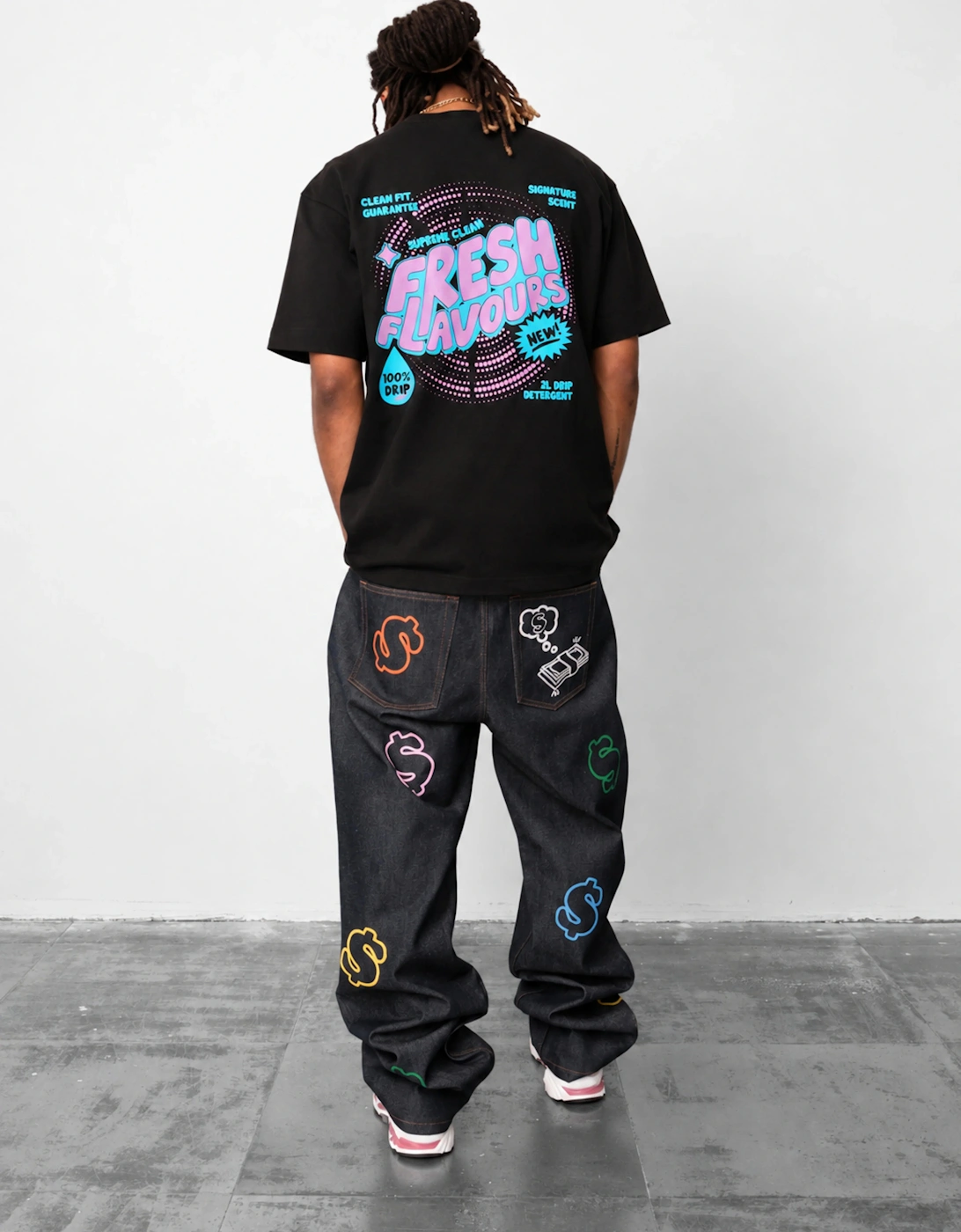 Fresh Flavours Detergent T-Shirt - Black