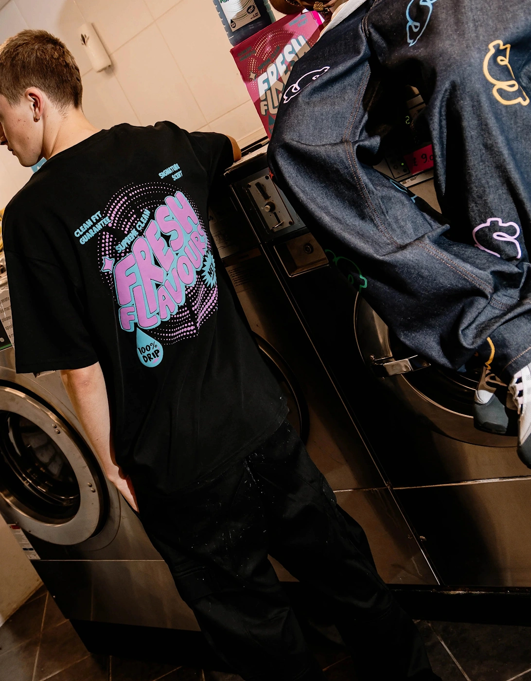 Fresh Flavours Detergent T-Shirt - Black