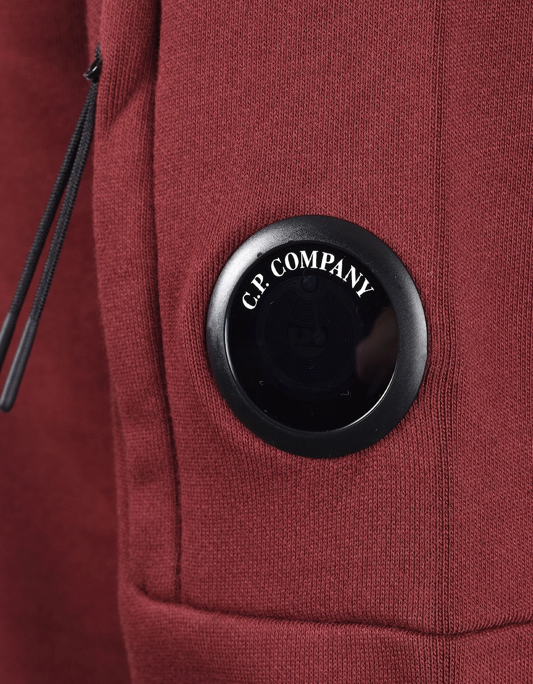 CP COMPANY DIAGONAL RAISED SWEATSHIRT ANDORRA RED