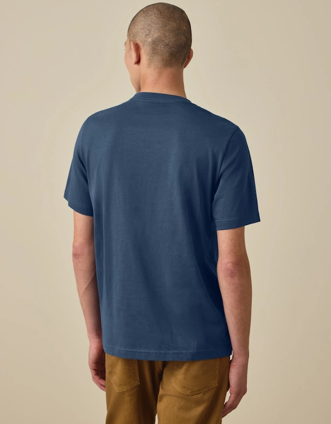 PS Paul Smith Reg Fit Zebra T-Shirt 46E Blue