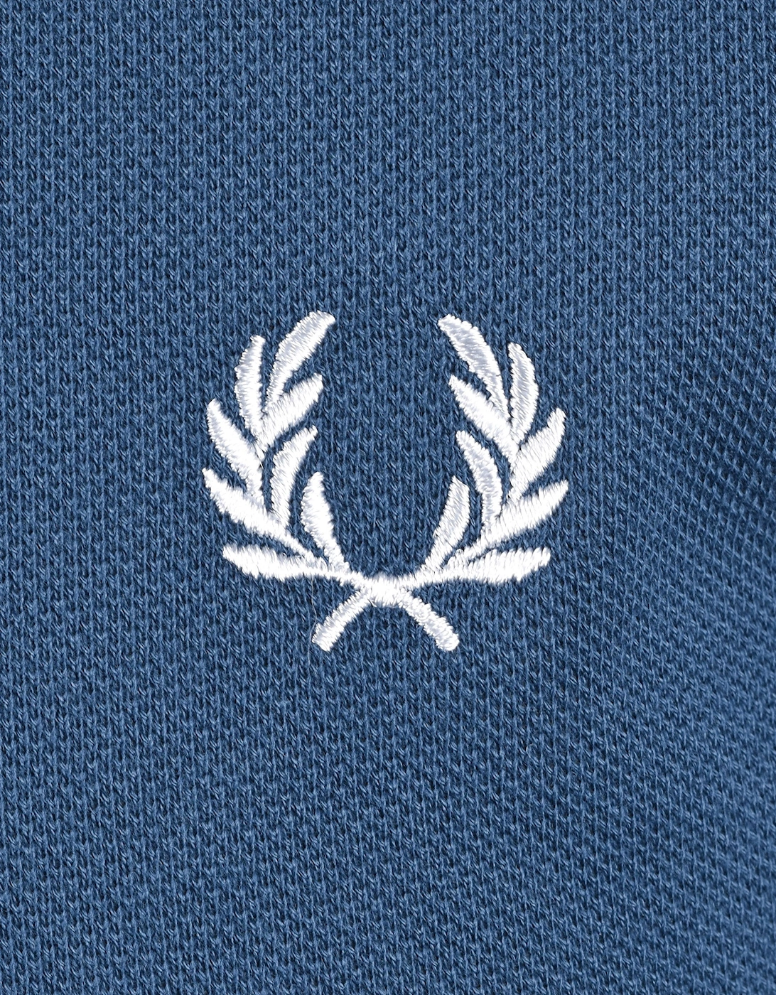FRED PERRY PLAIN POLO SHIRT MID BLUE