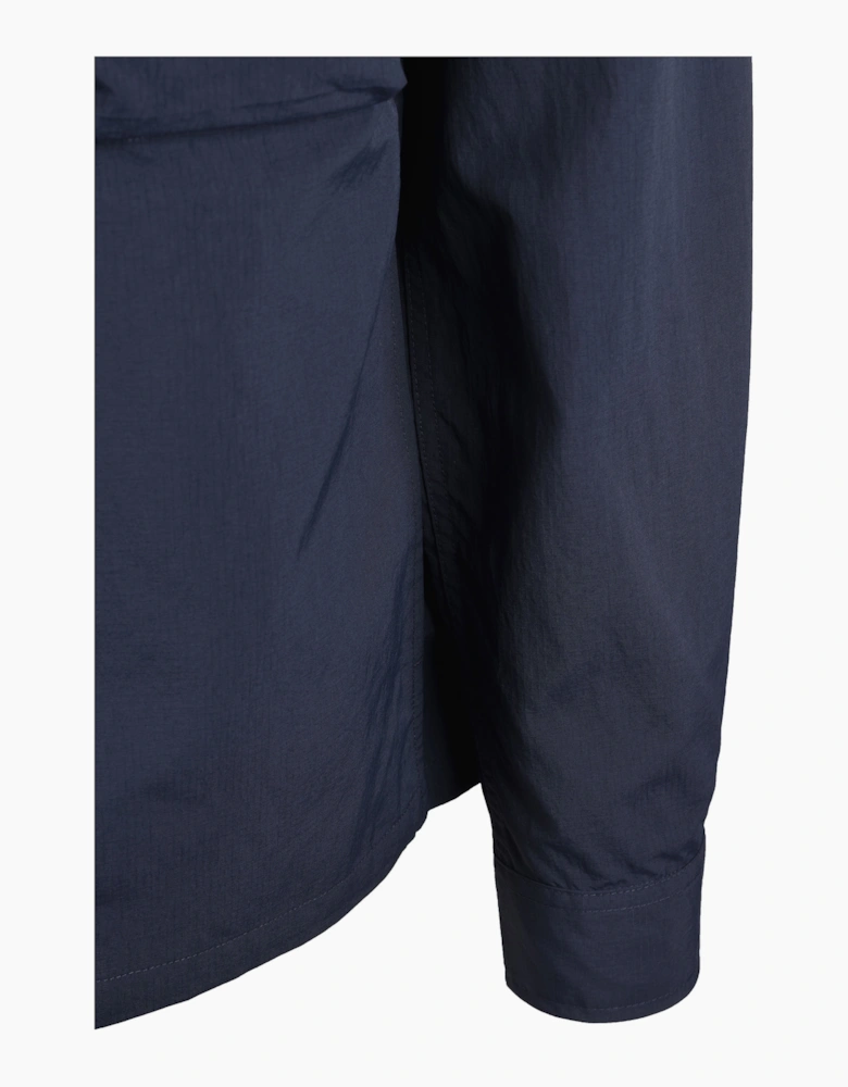 FRED PERRY RIPSTOP POCKET OVERSHIRT NAVY