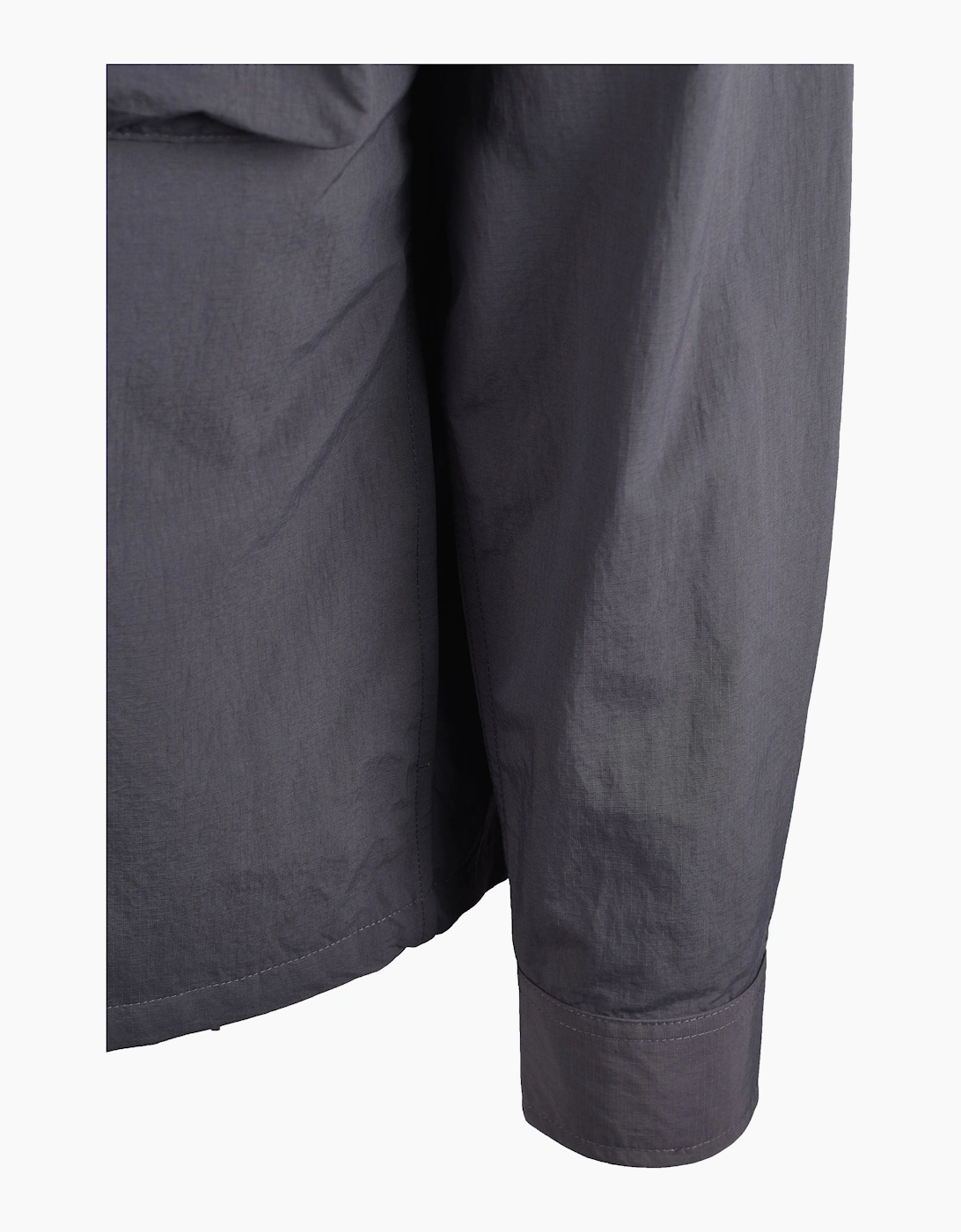 FRED PERRY RIPSTOP POCKET OVERSHIRT ANCHOR GREY