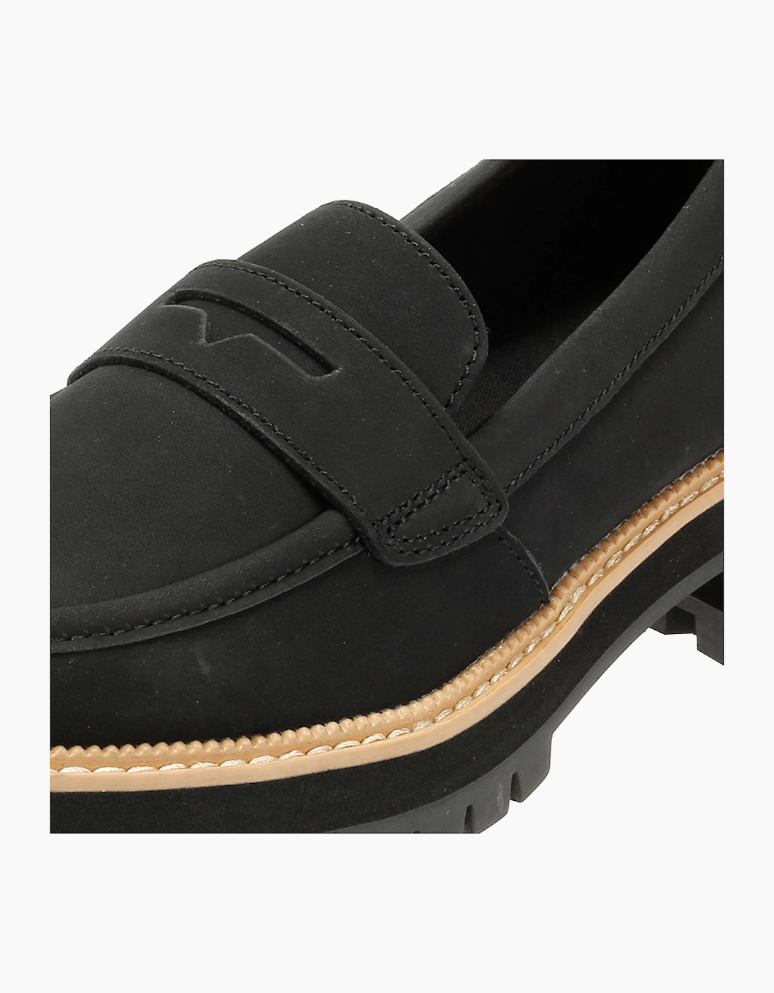 TOMS Cara Leather Women's Black Loafers