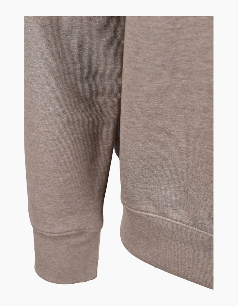 Boss Black H SHARPE SWEATSHIRT OPEN BROWN