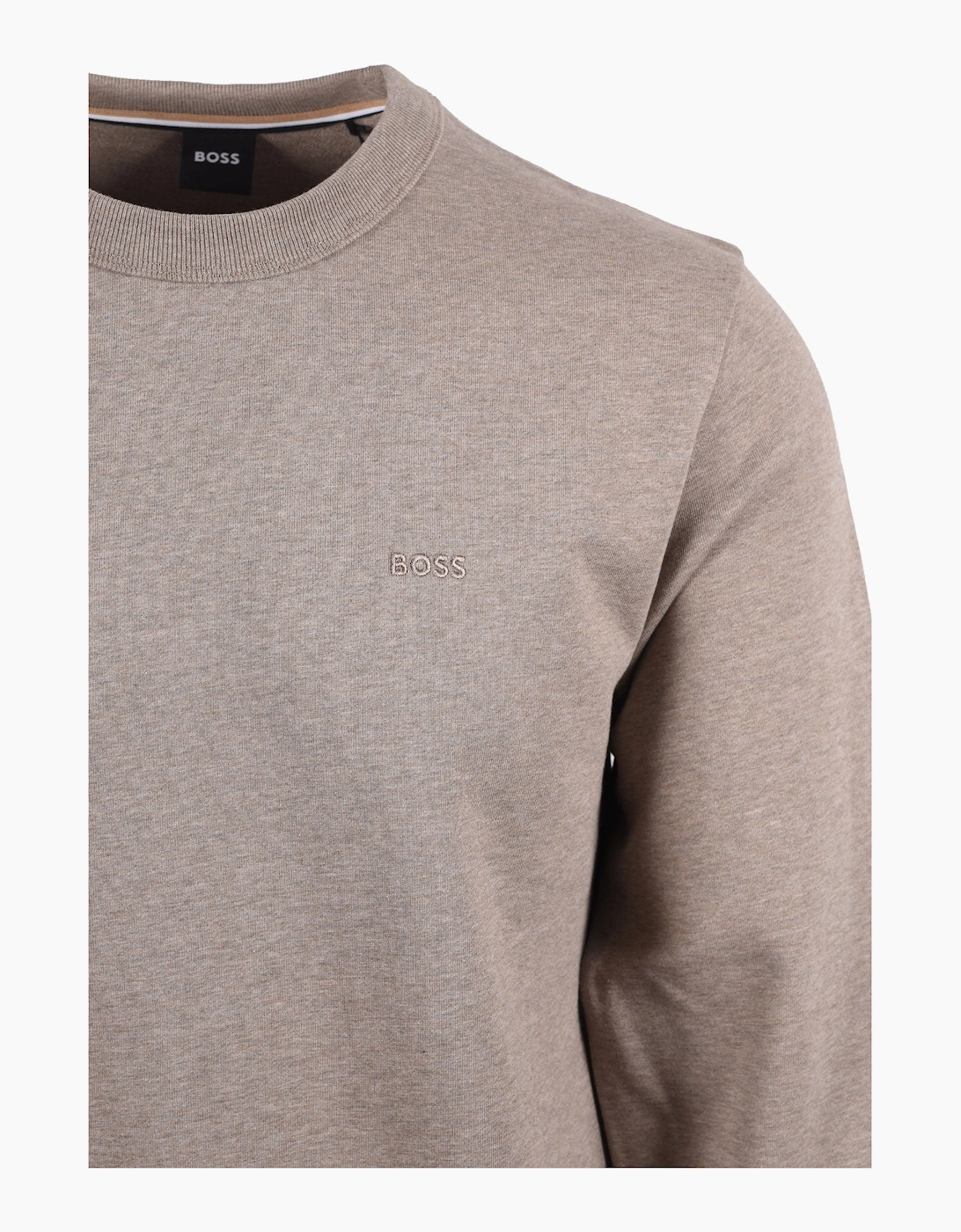 Boss Black H SHARPE SWEATSHIRT OPEN BROWN