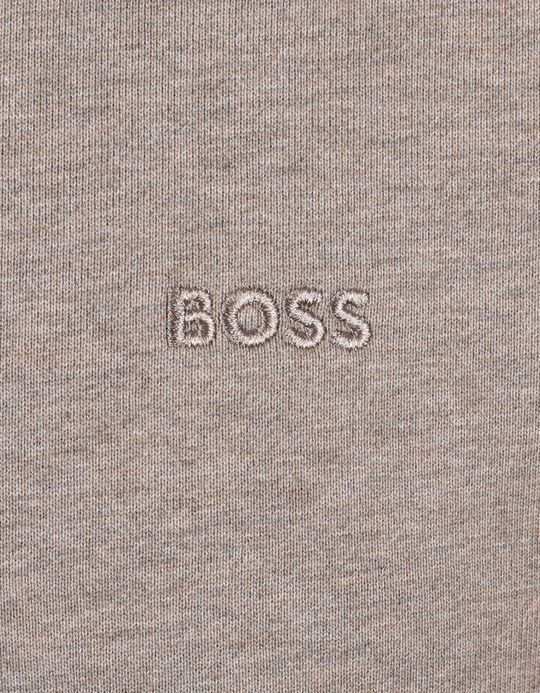 Boss Black H SHARPE SWEATSHIRT OPEN BROWN