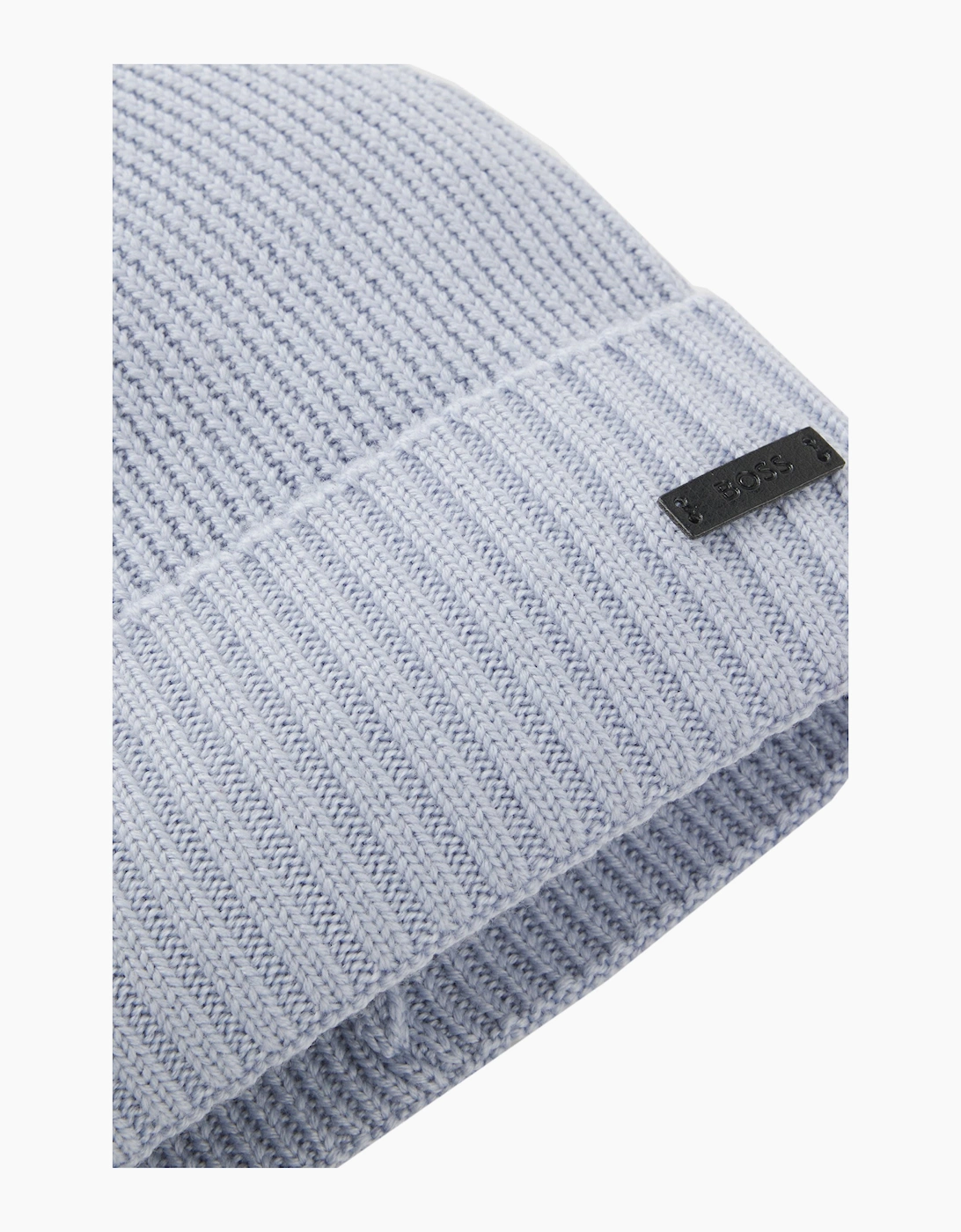 Boss Black FATI BEANIE OPEN BLUE