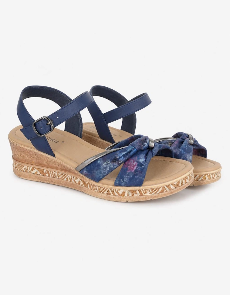 Cipriata SARINA Womens Ankle Strap Sandals Navy
