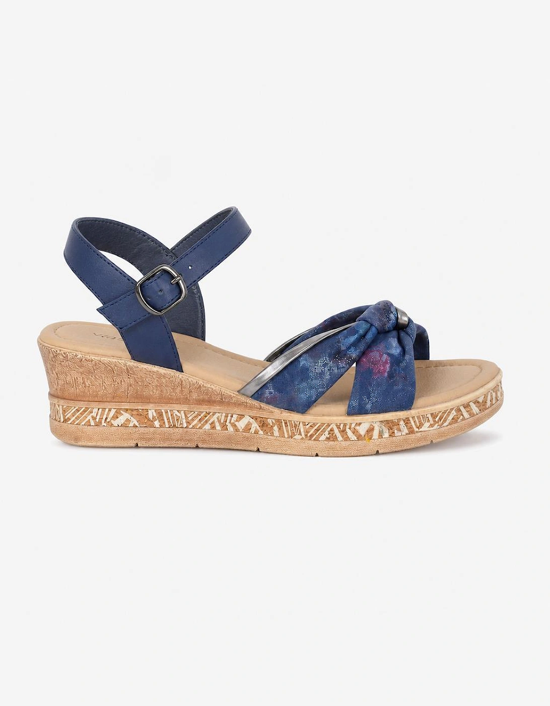 Cipriata SARINA Womens Ankle Strap Sandals Navy