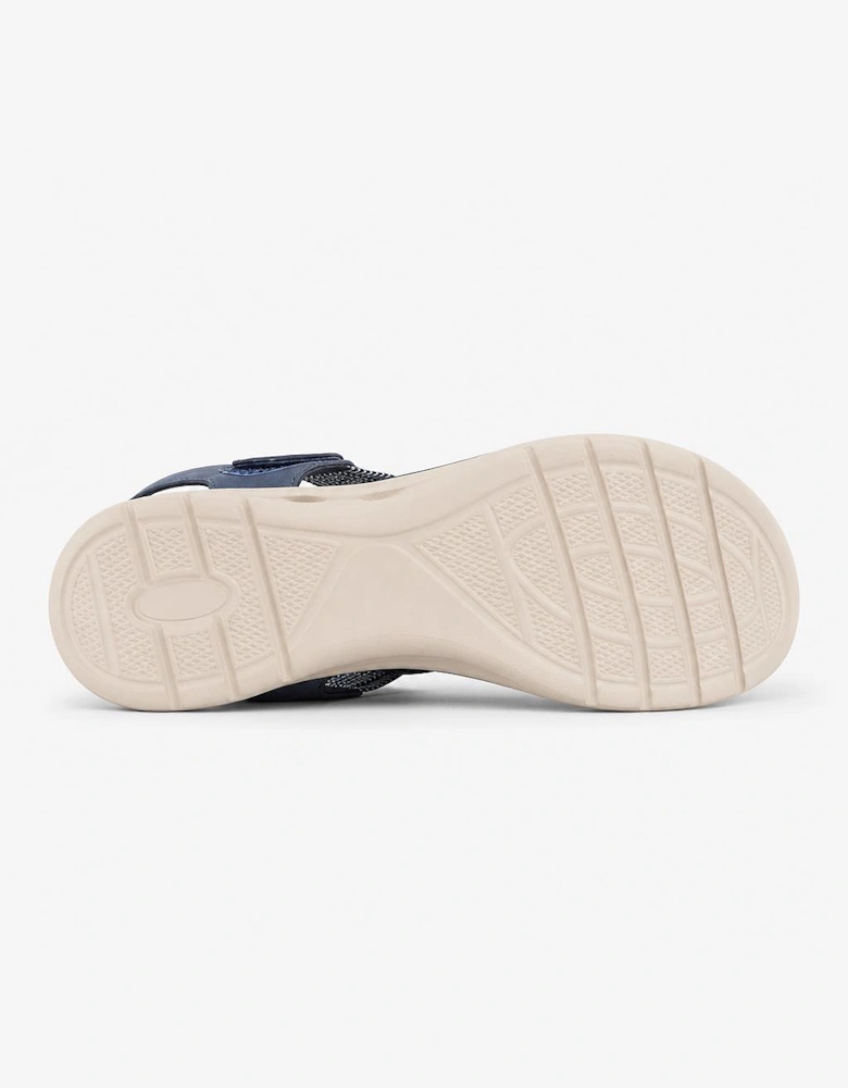 Cipriata ELENA Womens Ankle Strap Sandals Navy Blue