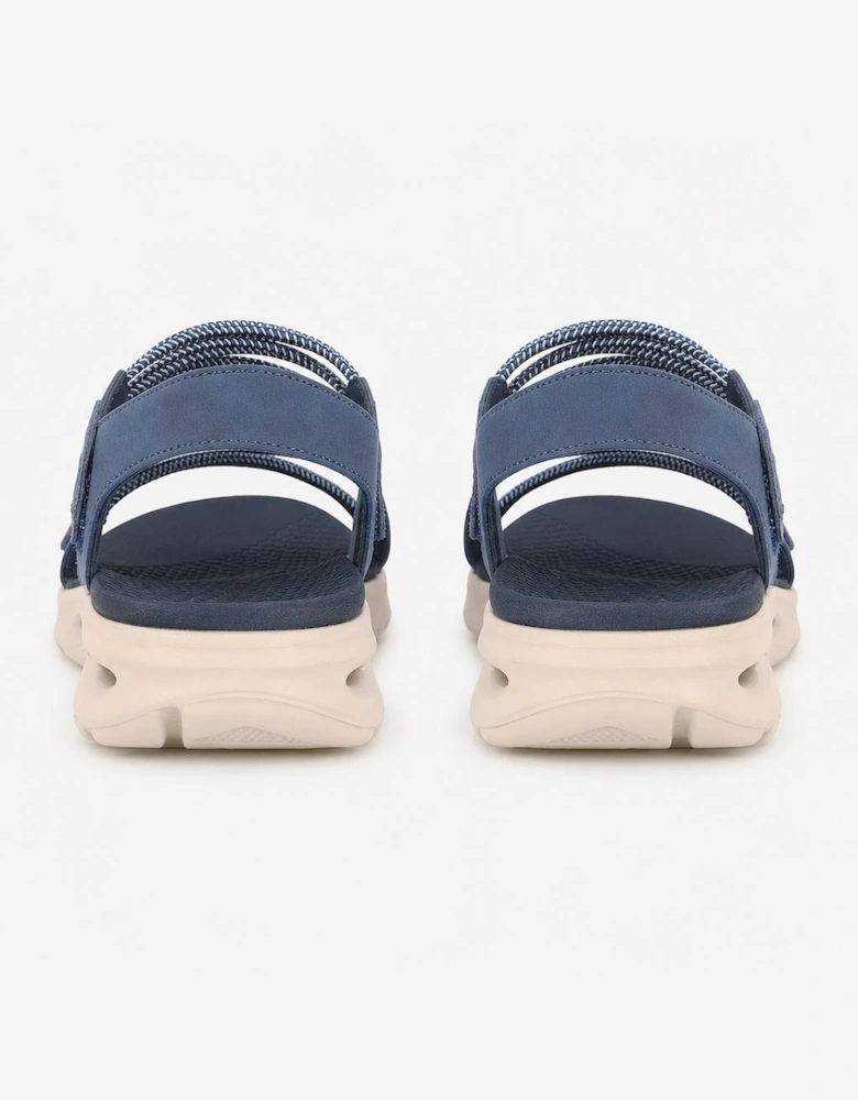 Cipriata ELENA Womens Ankle Strap Sandals Navy Blue