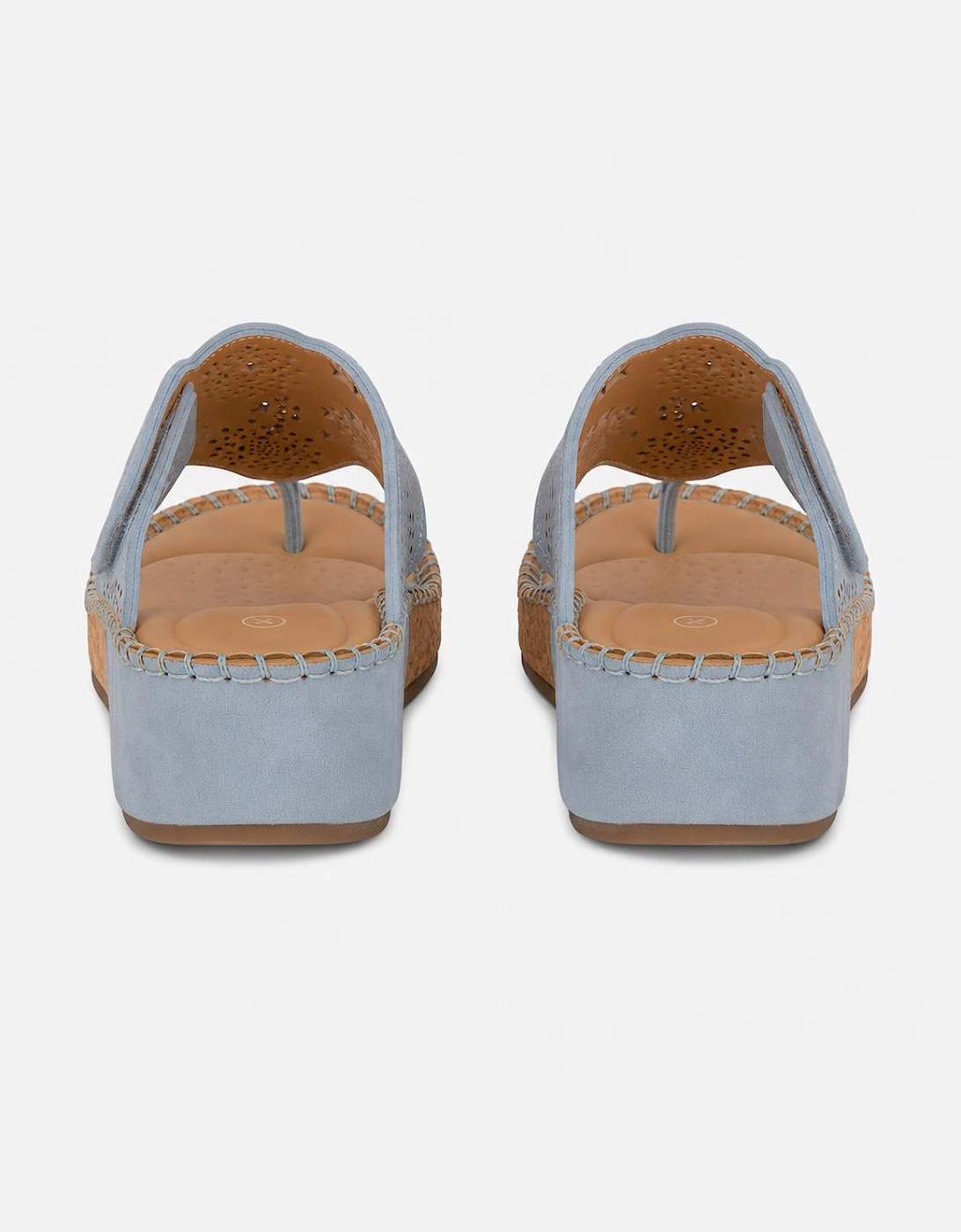Cipriata CORINA Womens Toe-Post Sandals Blue