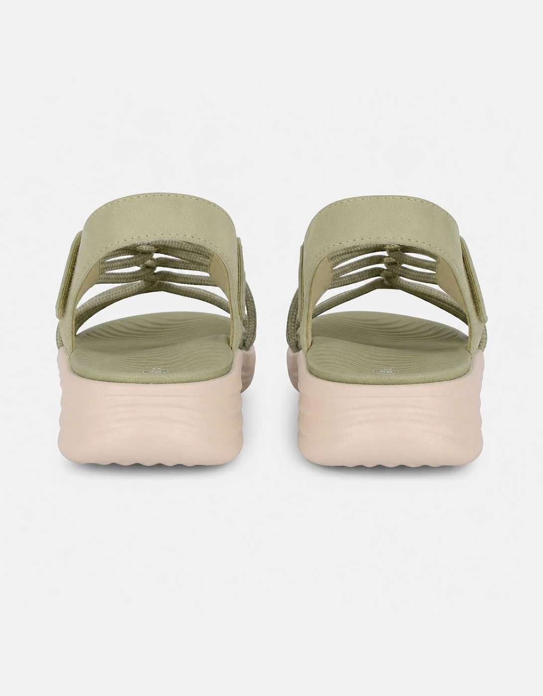 Cipriata ELETTA Womens Cross Strap Sandals Sage Green