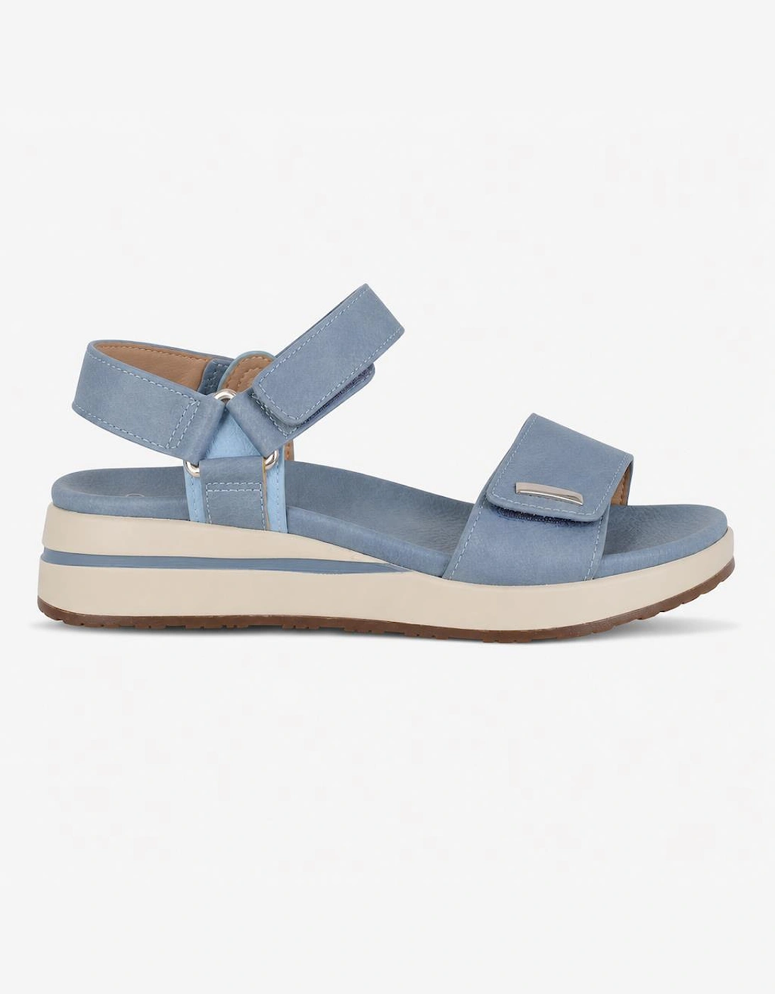 Cipriata FENIA Womens Ankle Strap Sandals Blue Jeans