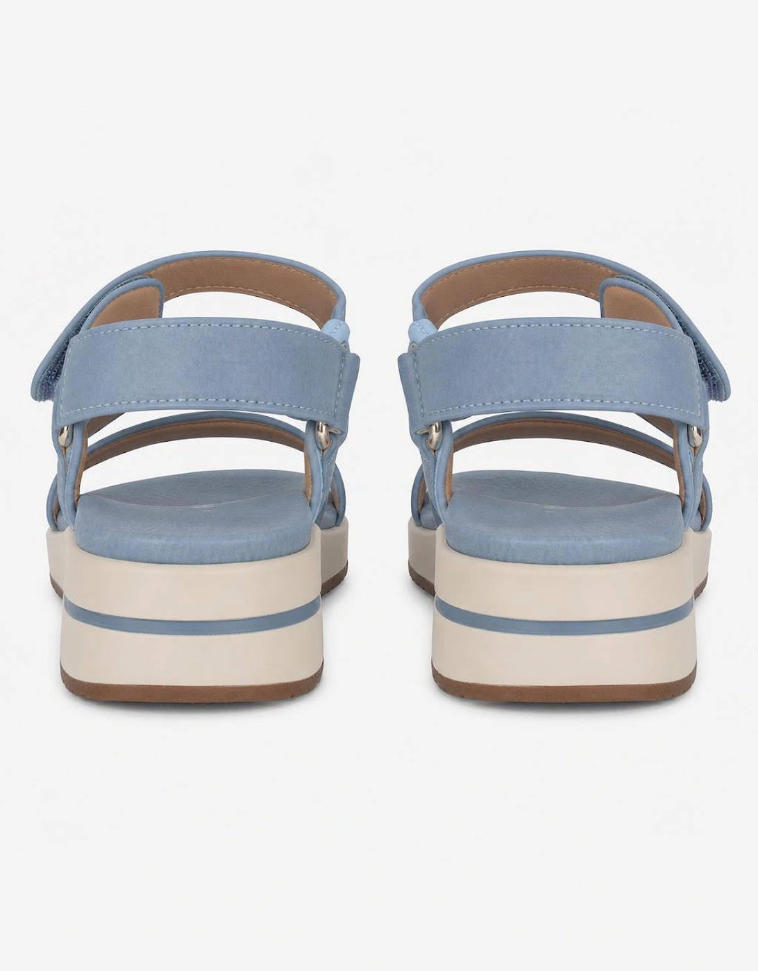 Cipriata FENIA Womens Ankle Strap Sandals Blue Jeans