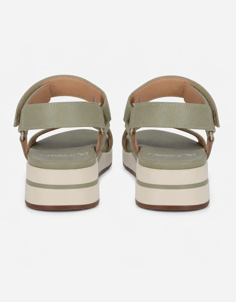 Cipriata FENIA Womens Ankle Strap Sandals Green
