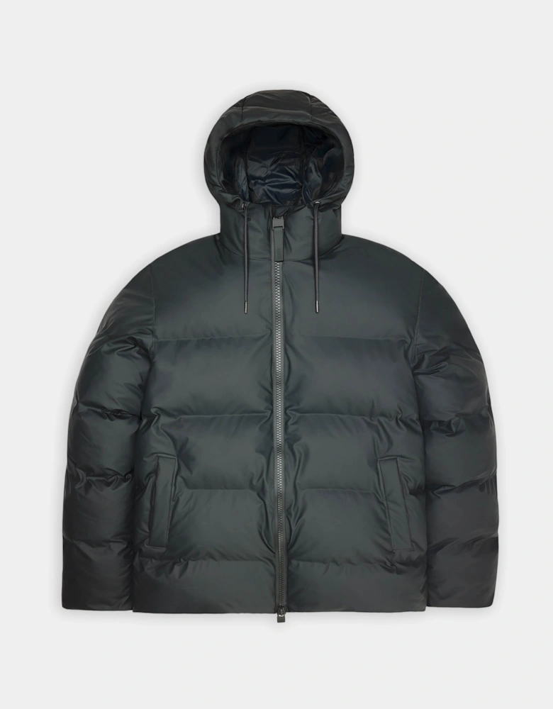 Rains Alta Unisex Puffer Jacket - 153 Dark Grey