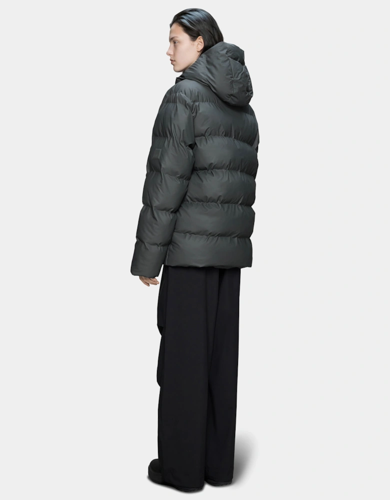 Rains Alta Unisex Puffer Jacket - 153 Dark Grey