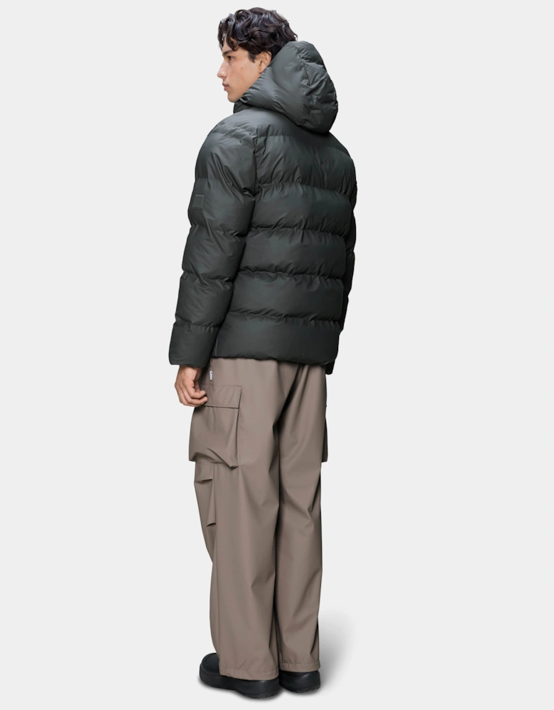 Rains Alta Unisex Puffer Jacket - 153 Dark Grey