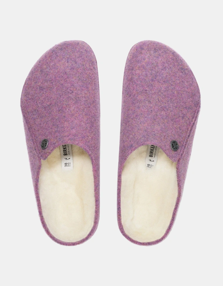 Birkenstock Zermatt Shearling FE Womens Clogs - Mauve Melange