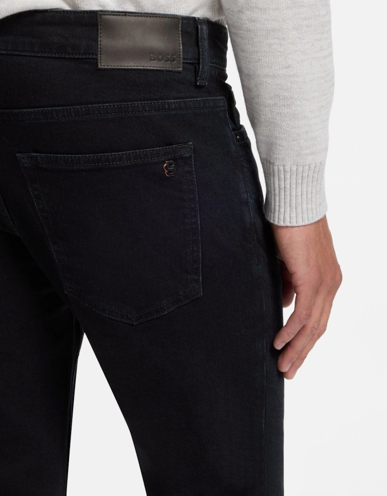 BOSS Orange DELAWARE BO Mens Slim Fit Jeans - Dark Blue 404