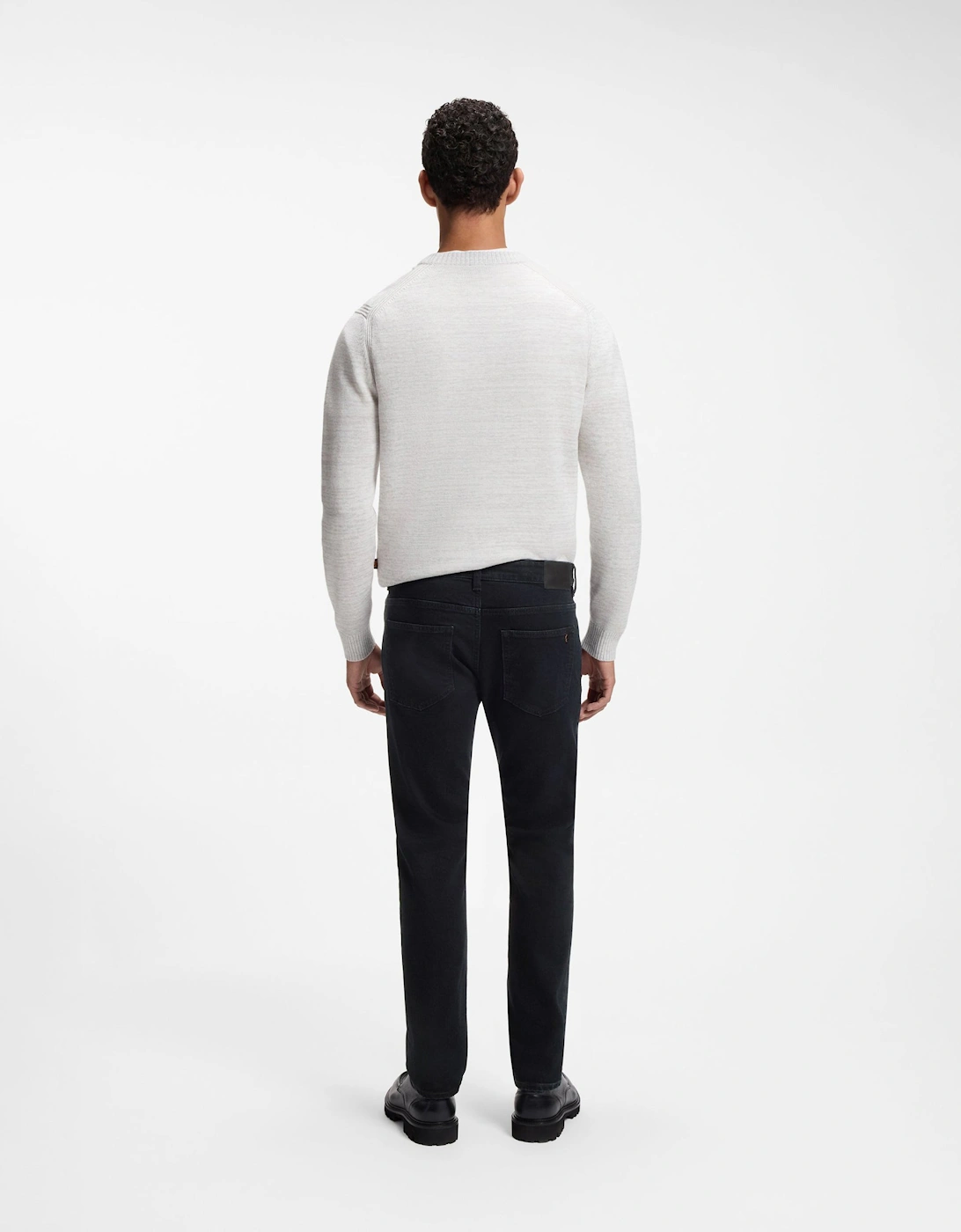 BOSS Orange DELAWARE BO Mens Slim Fit Jeans - Dark Blue 404