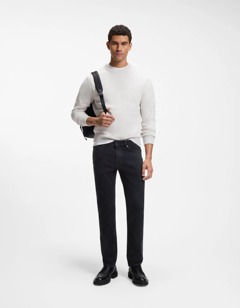 BOSS Orange DELAWARE BO Mens Slim Fit Jeans - Dark Blue 404
