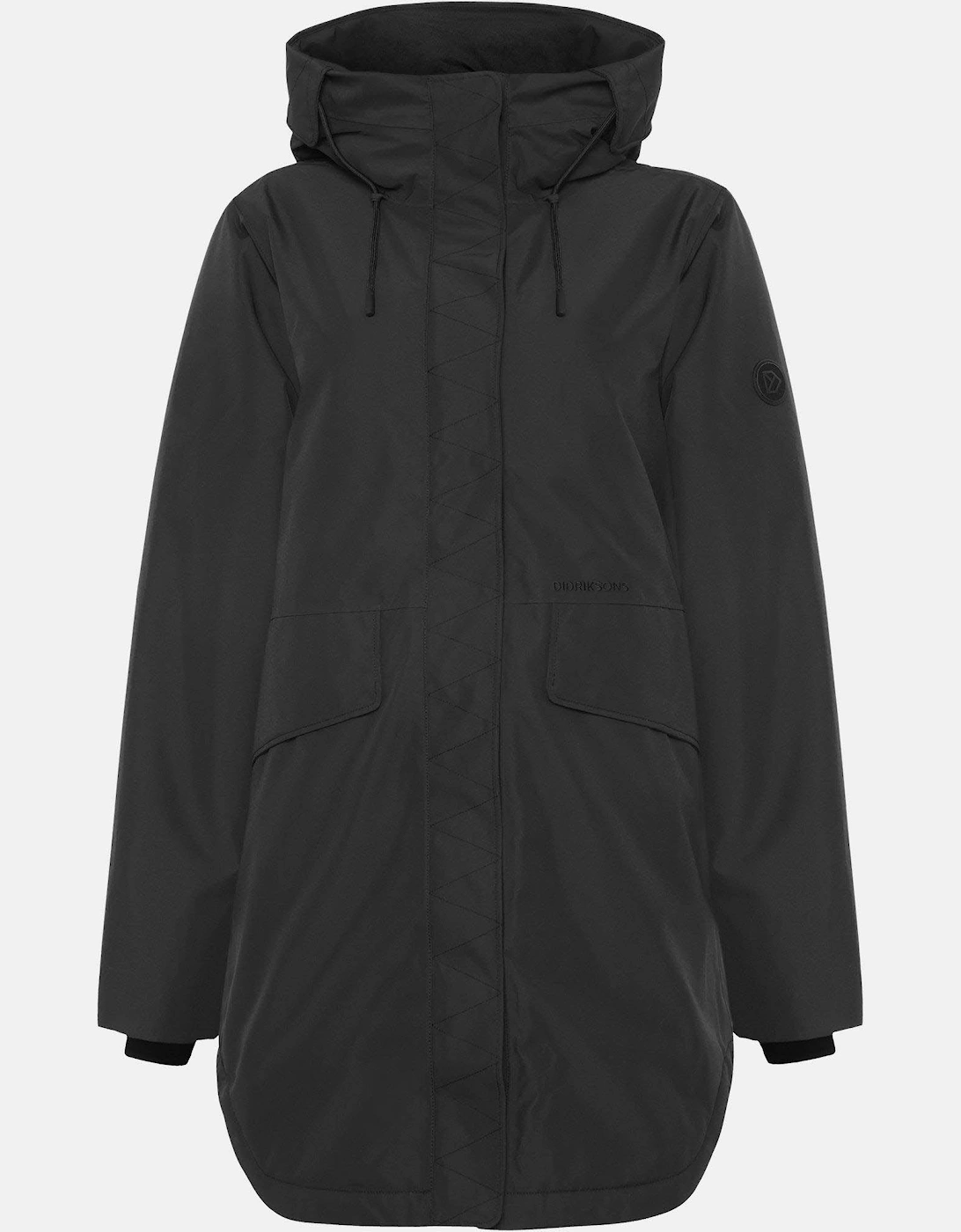 Women's Didriksons Womens Lilian Parka - Black 060 - Size: 10
