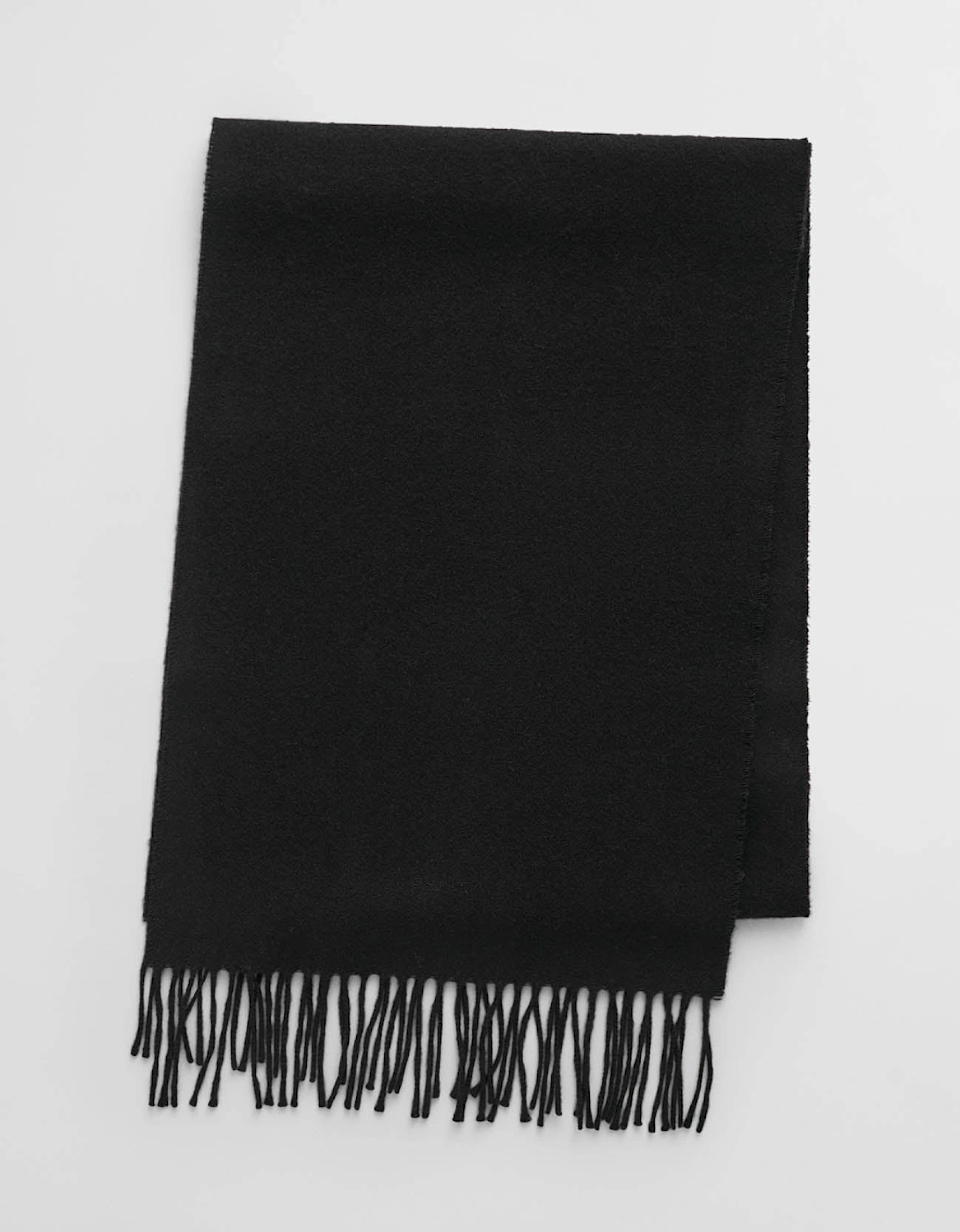 GANT Mens Wool Scarf - 5 Black