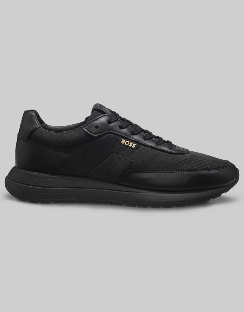 BOSS Orange Vinston_Runn_nymnlt Mens Trainers - Black 005