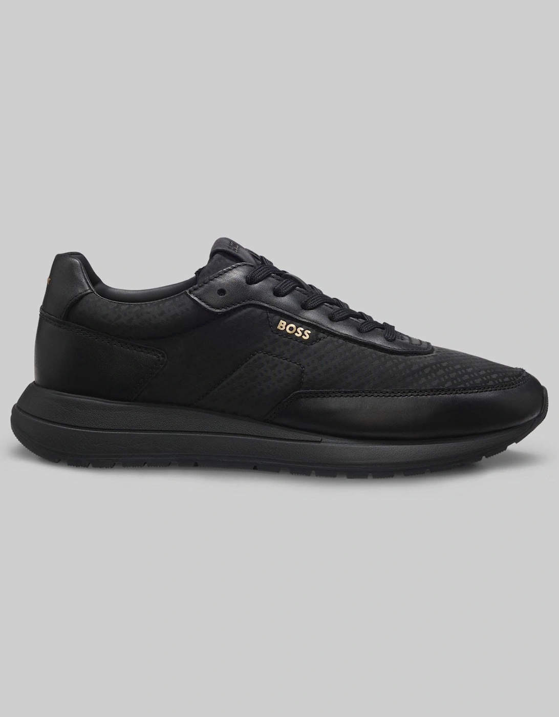 BOSS Orange Vinston_Runn_nymnlt Mens Trainers - Black 005