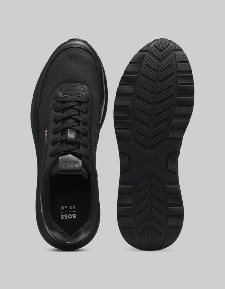 BOSS Orange Vinston_Runn_nymnlt Mens Trainers - Black 005