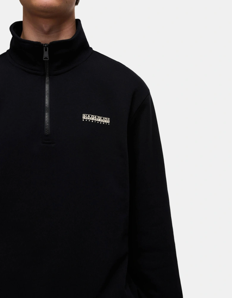 Napapijri Yupik 6 Full Zip Mens Fleece Hoodie - Black Beauty 941