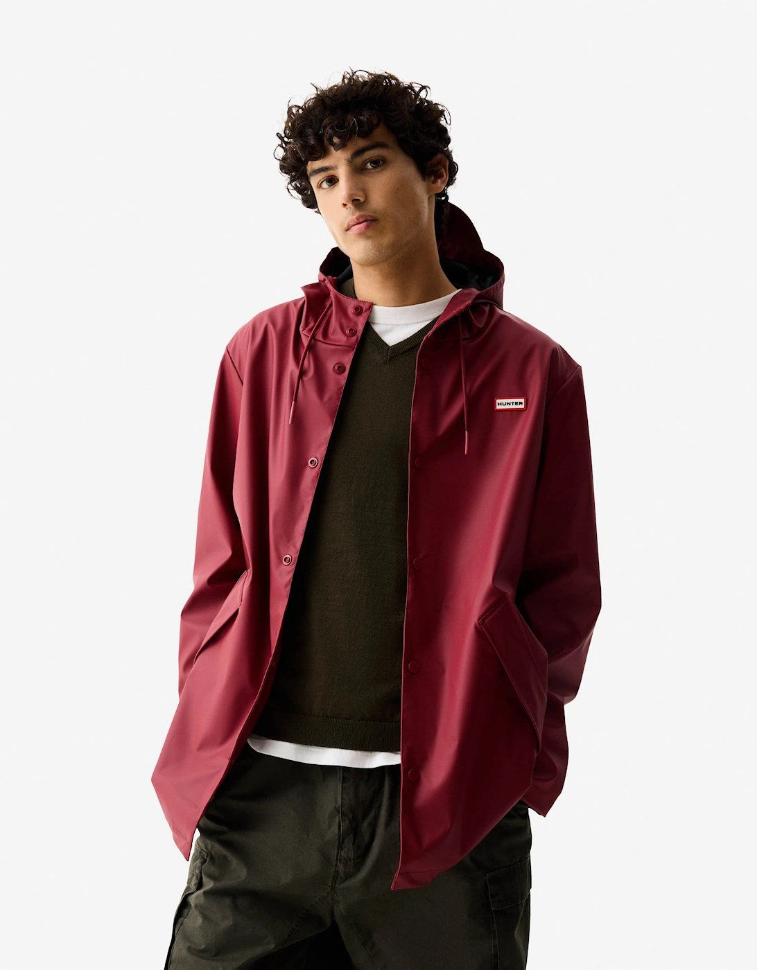 Hunter Jo Unisex Parka - Merlot