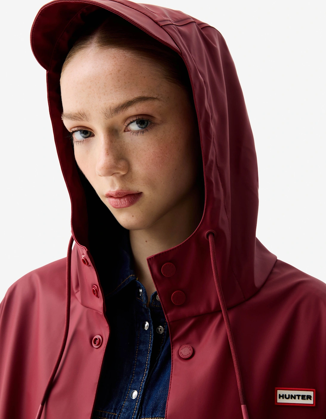 Hunter Jo Unisex Parka - Merlot