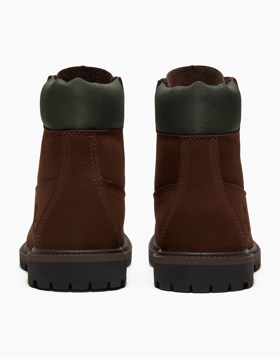 Timberland Womens Premium 6 Inch Waterproof Nubuck Boots  - Dark Brown