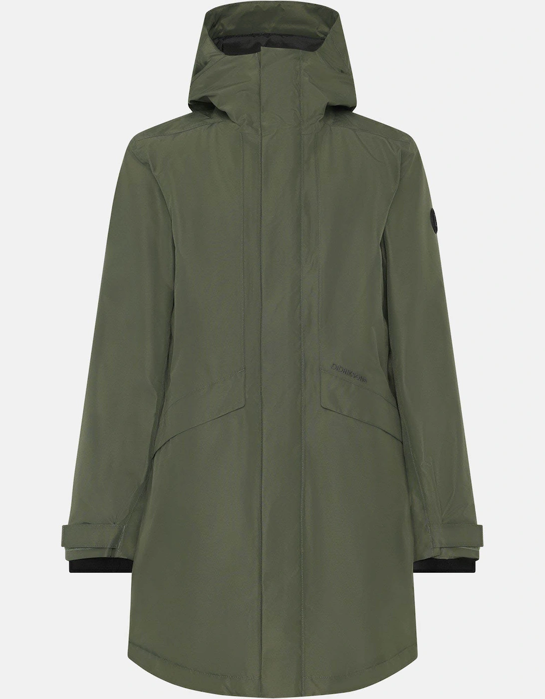 Women's Didriksons Unisex Kenny Parka 9 - Deep Green 300 - Tan - Size: 18/16